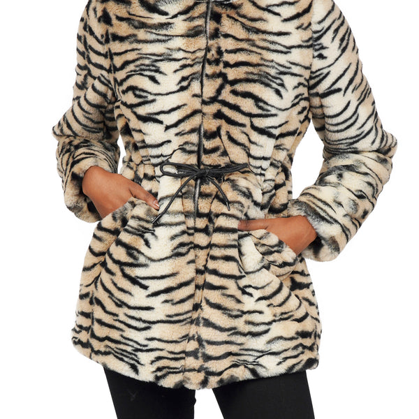 George faux fur coat shop