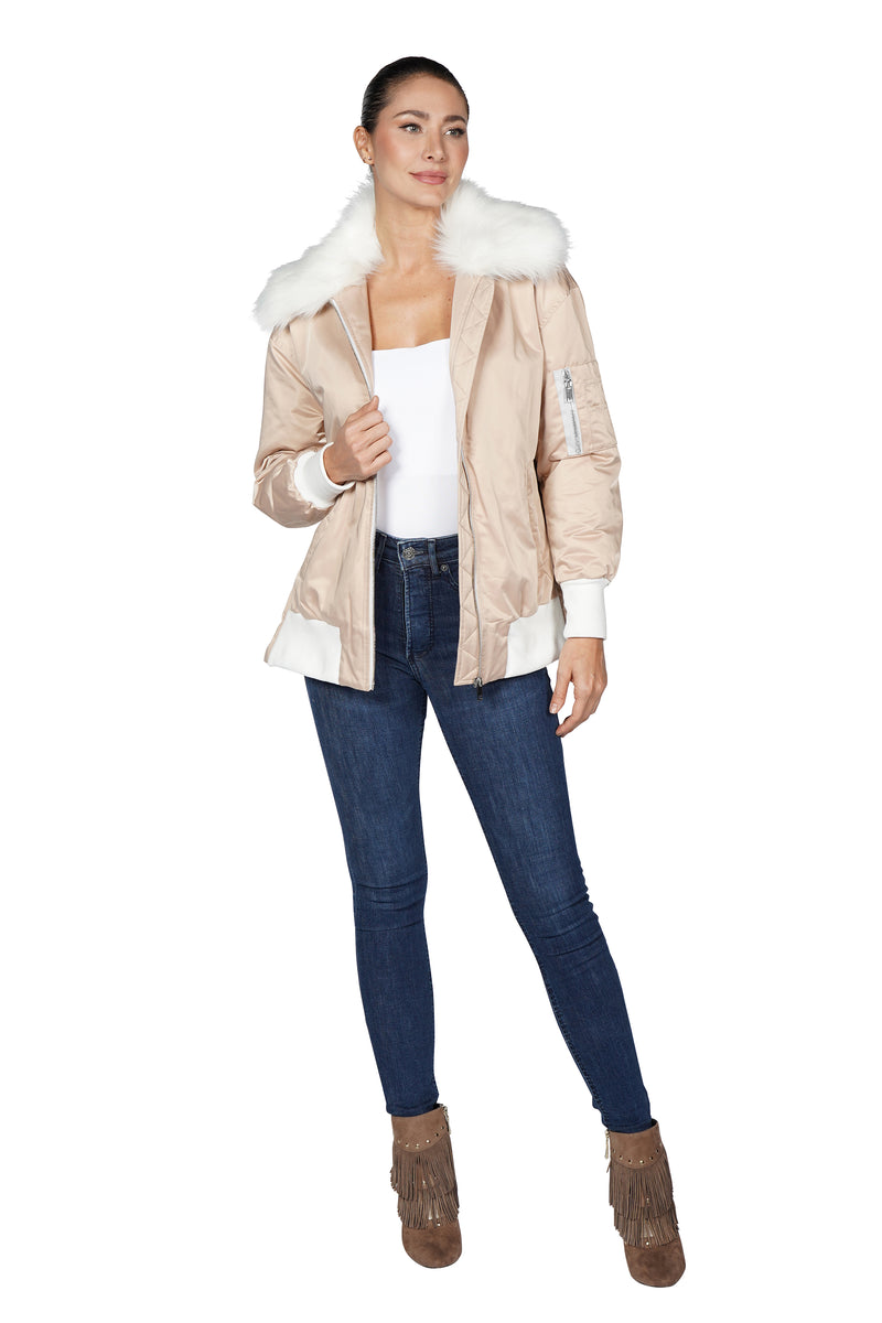 ADA Bomber Jacket Love Token S Green