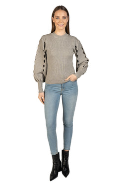 Ophelia Cut Sleeve Sweater