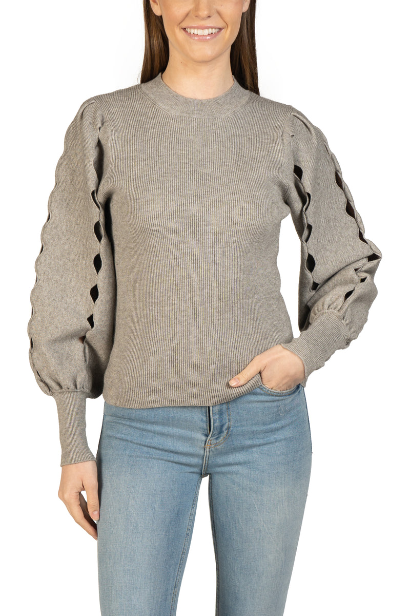 Love Token Ophelia Cut Sleeve Sweater