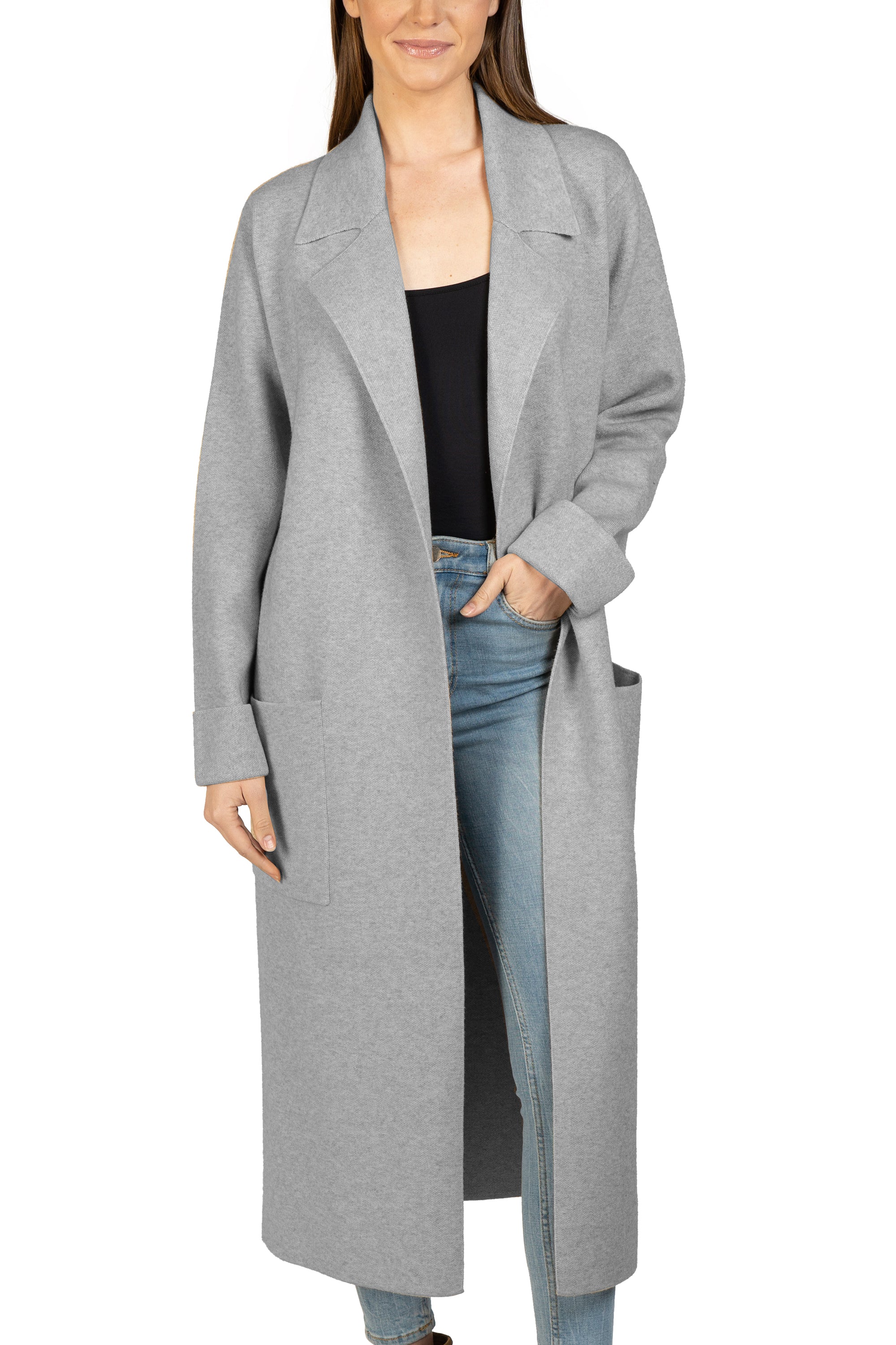 Love Token Long Knitted Dressy Cardigan 4