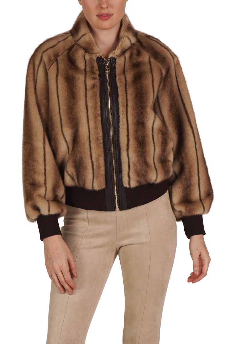 Faux Fur Bomber Jacket Love Token Love Token US