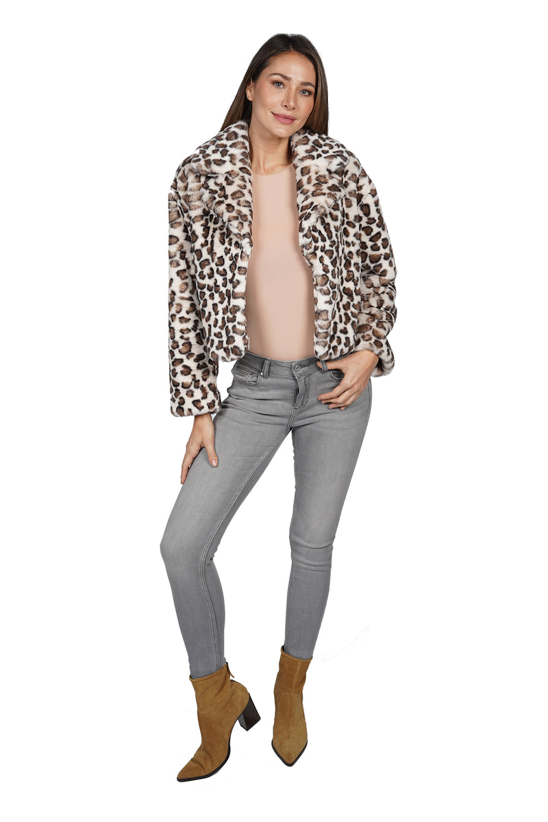 Angelina Faux Fur Jacket Love Token Love Token US
