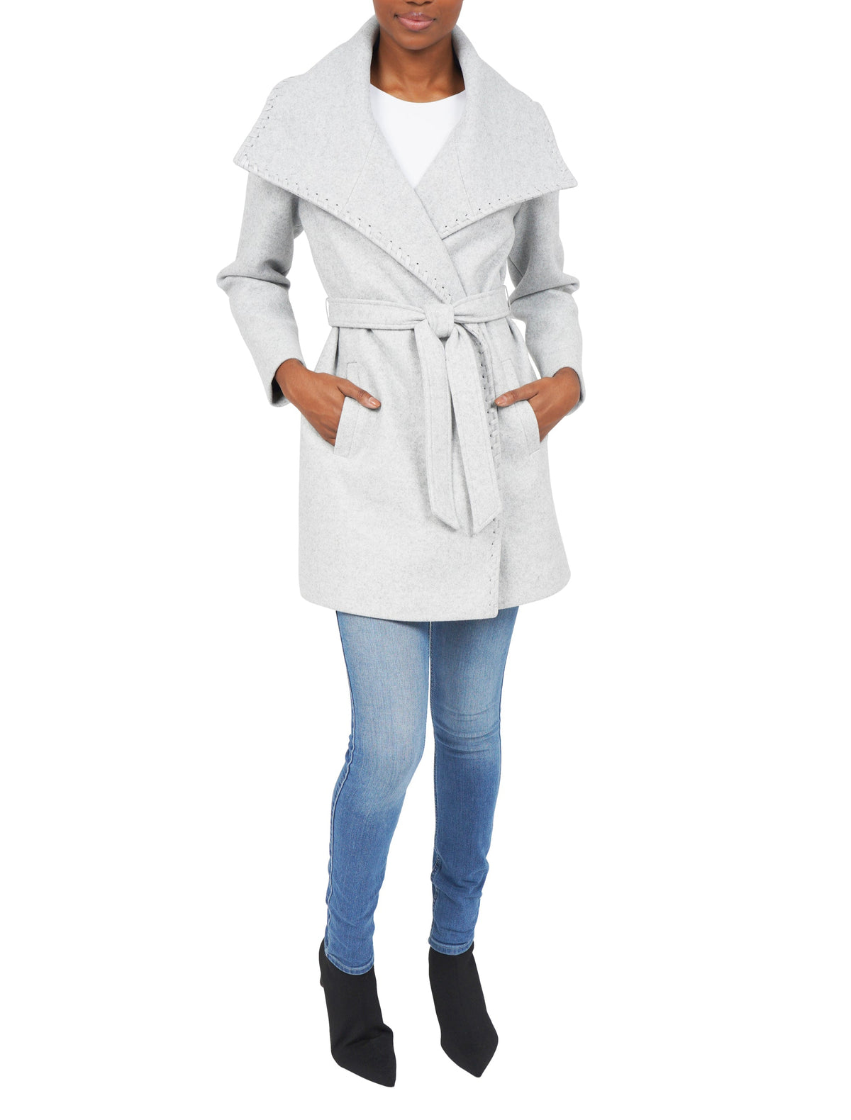Love Token Esmeralda Drape Collar Coat 7