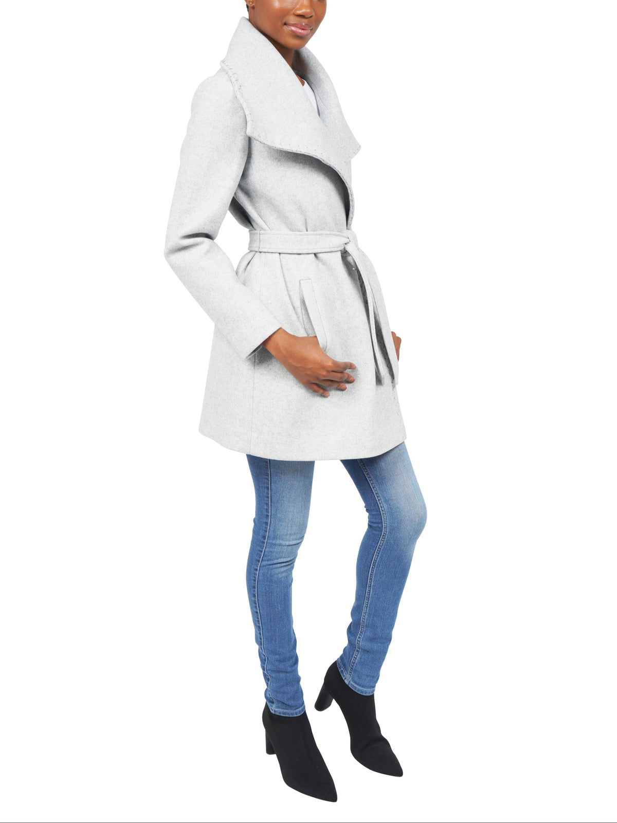 Love Token Esmeralda Drape Collar Coat 8