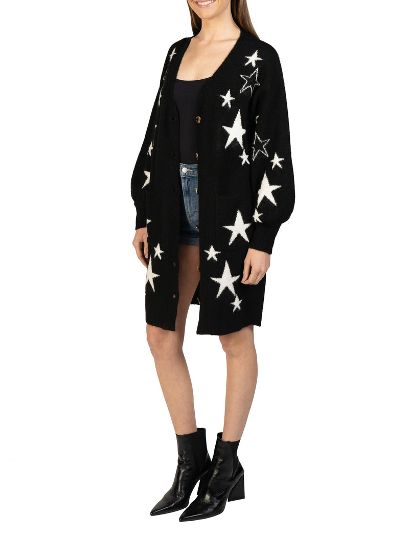 Love Token Star Knitted Cardigan 4