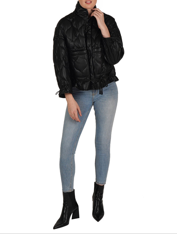 Love Token Cropped Quilted Jacket 1