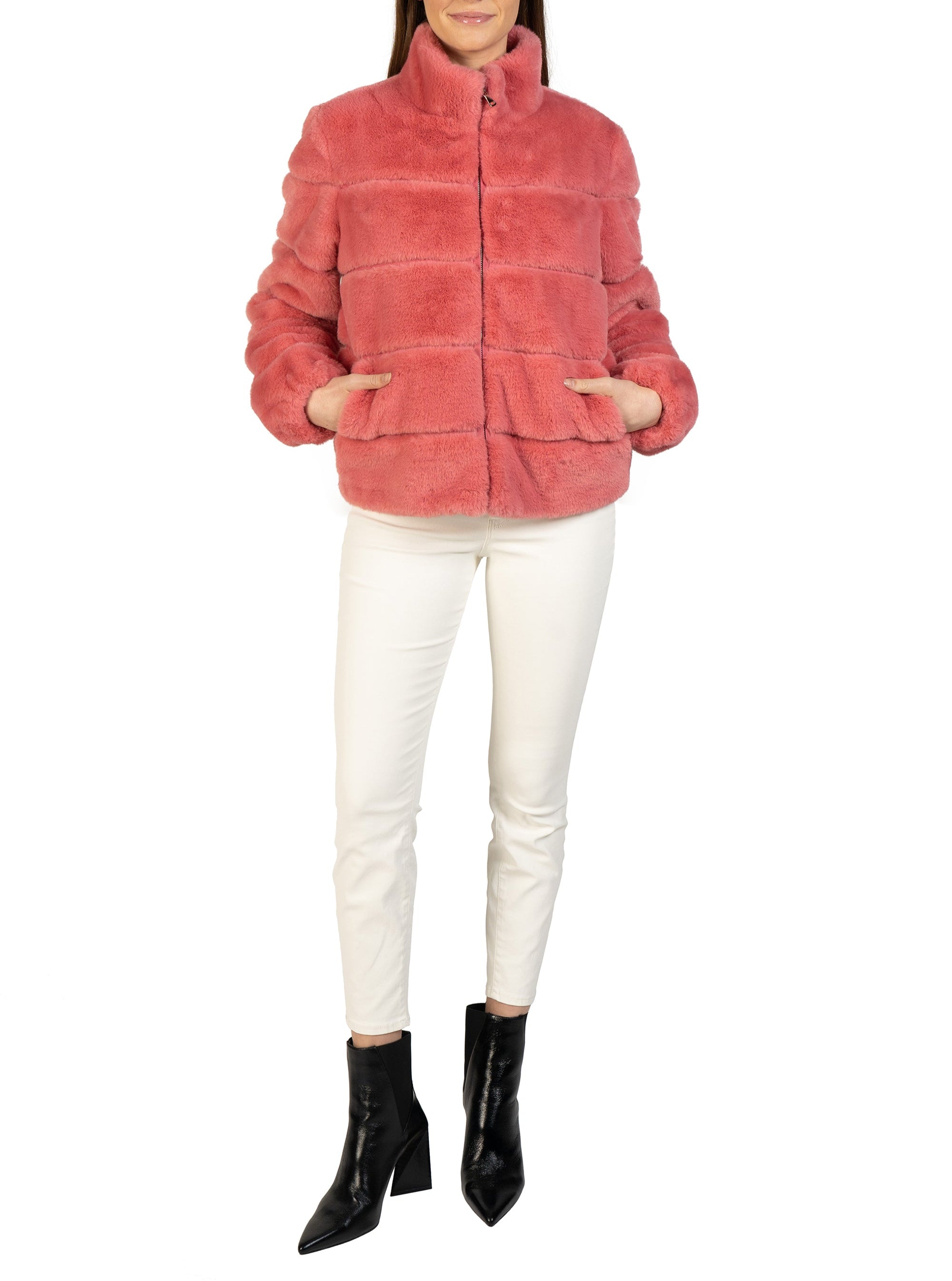 Love Token Alex Faux Fur Jacket