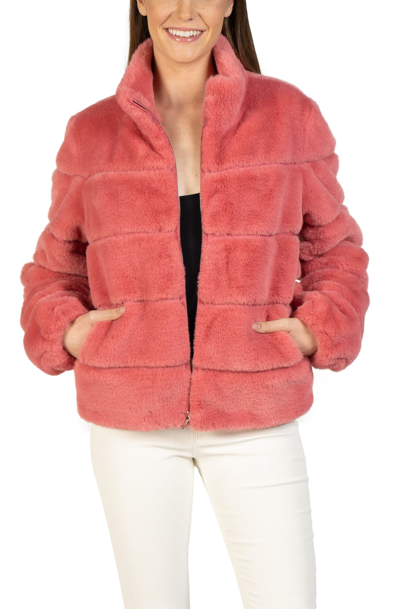 Love Token Women's Faux Fur Jacket – Love Token US
