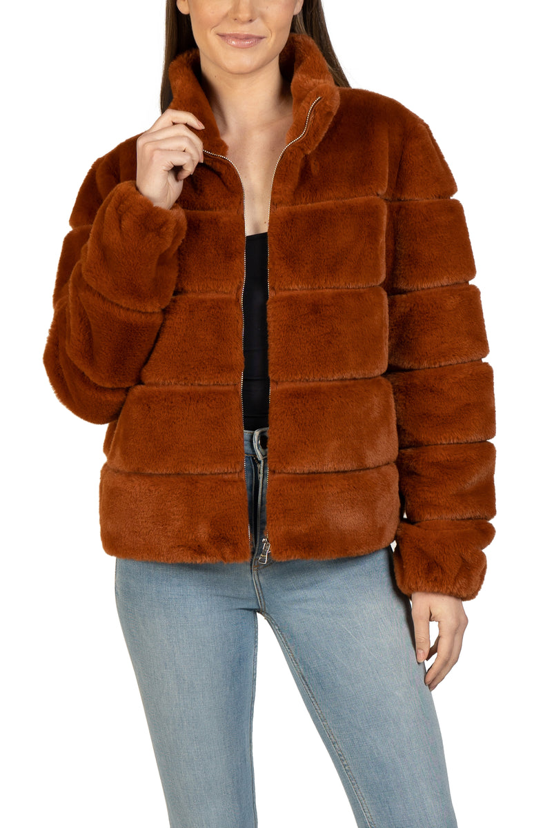 Love token on sale fox fur jacket