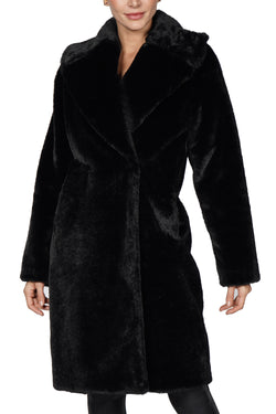 Love Token Palmer Long Faux Fur Coat 