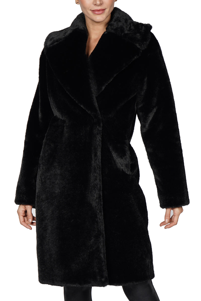 Palmer Long Faux Fur Coat