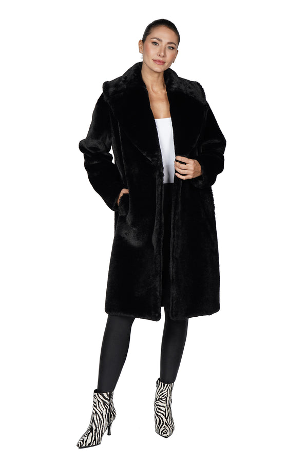 Palmer Long Faux Fur Coat