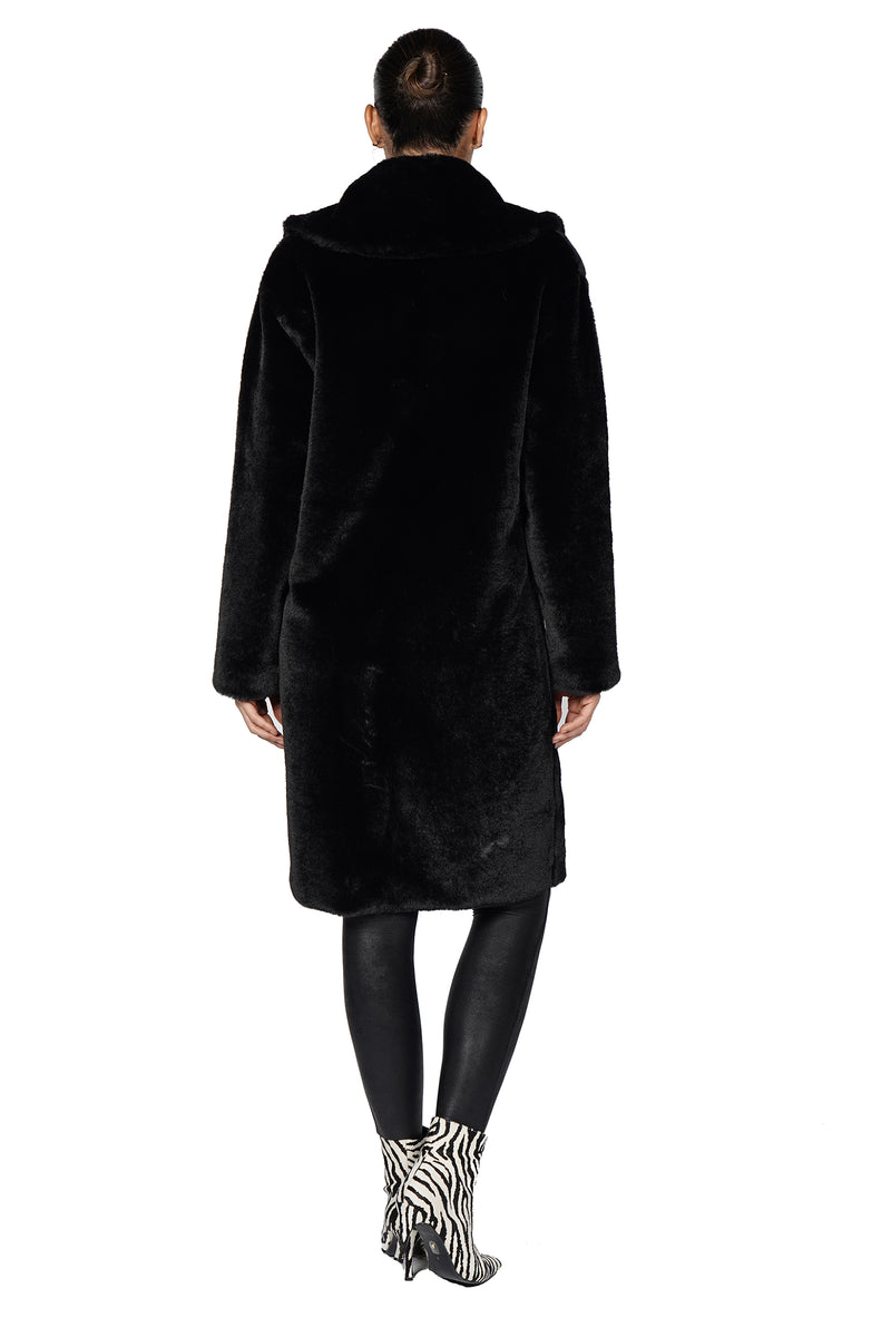 Palmer Long Faux Fur Coat