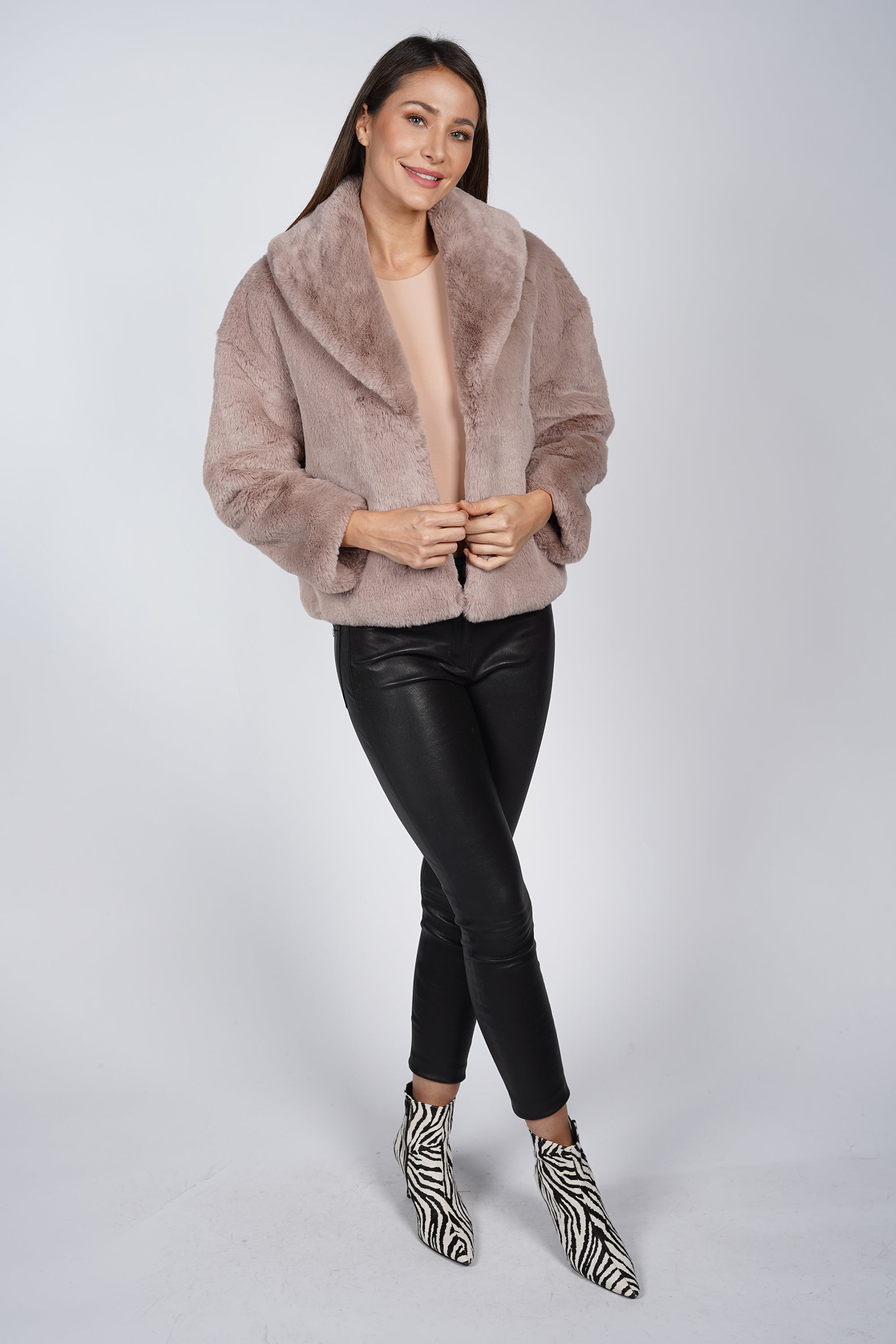 Tammy Faux Fur Jacket - Love Token