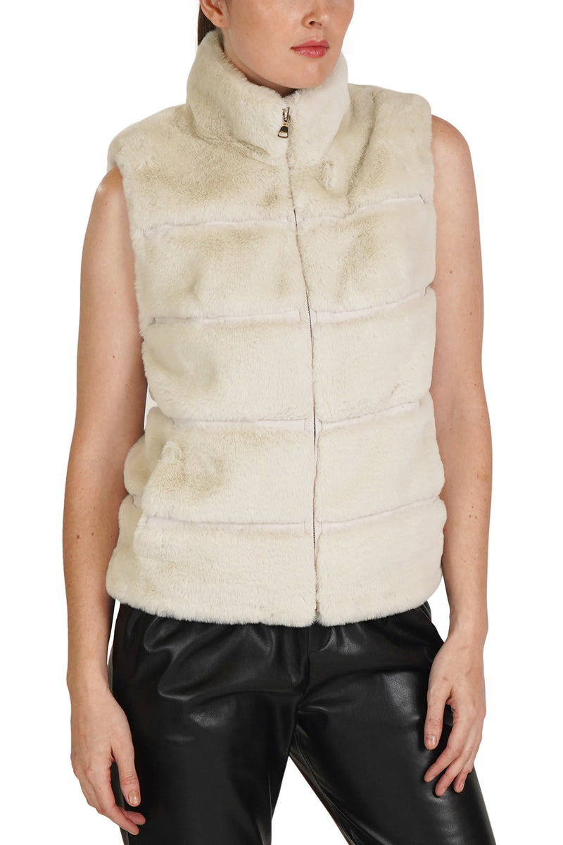 Love token fur vest sale
