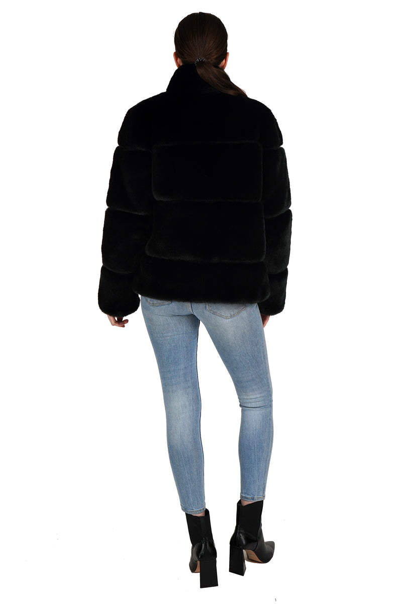 Love Token Faux Fur Winter Coat 4