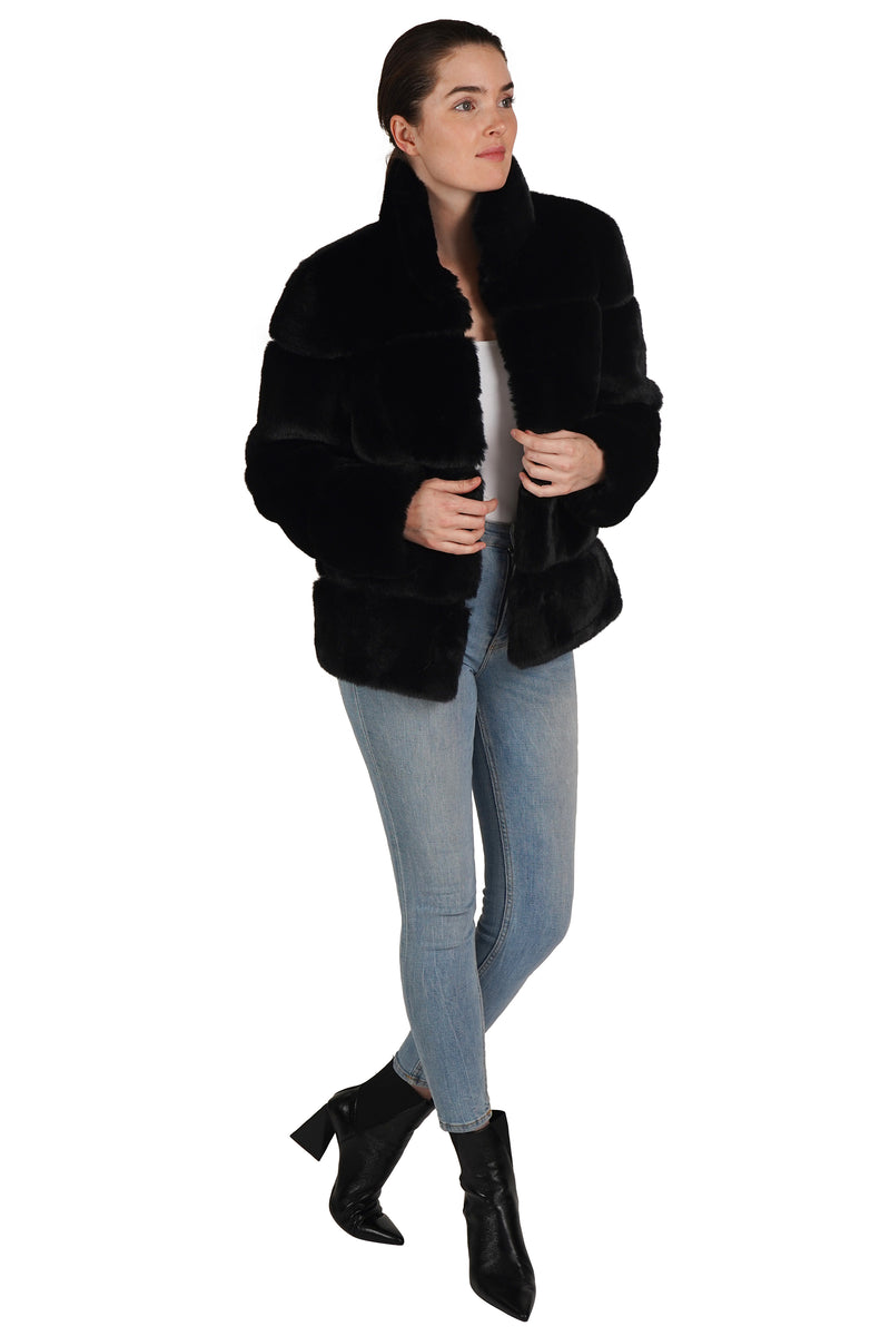 Love Token Faux Fur Winter Coat 2