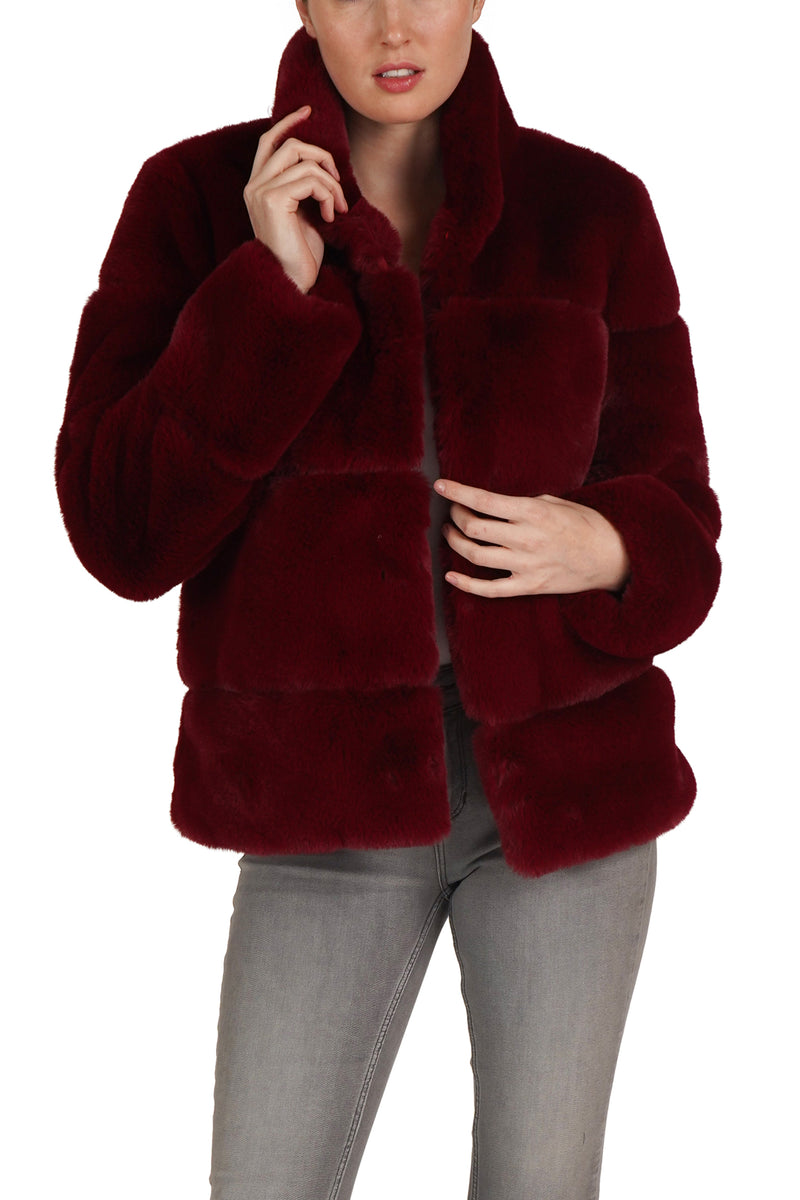 Love Token Faux Fur Winter Coat 9