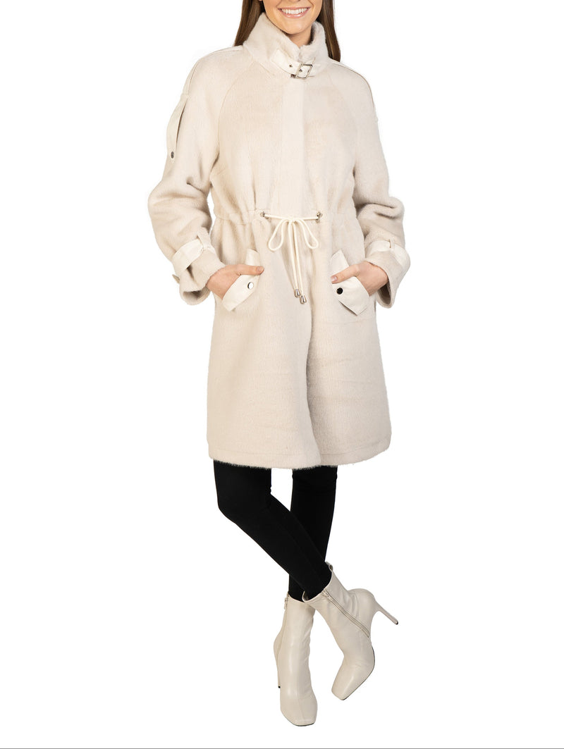 Tracy Faux Fur Parka Coat