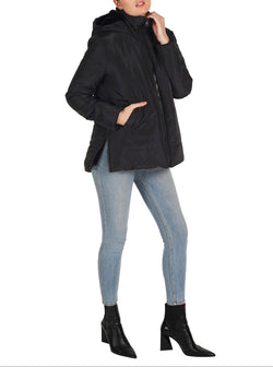 Faux Fur Lined Windbreaker
