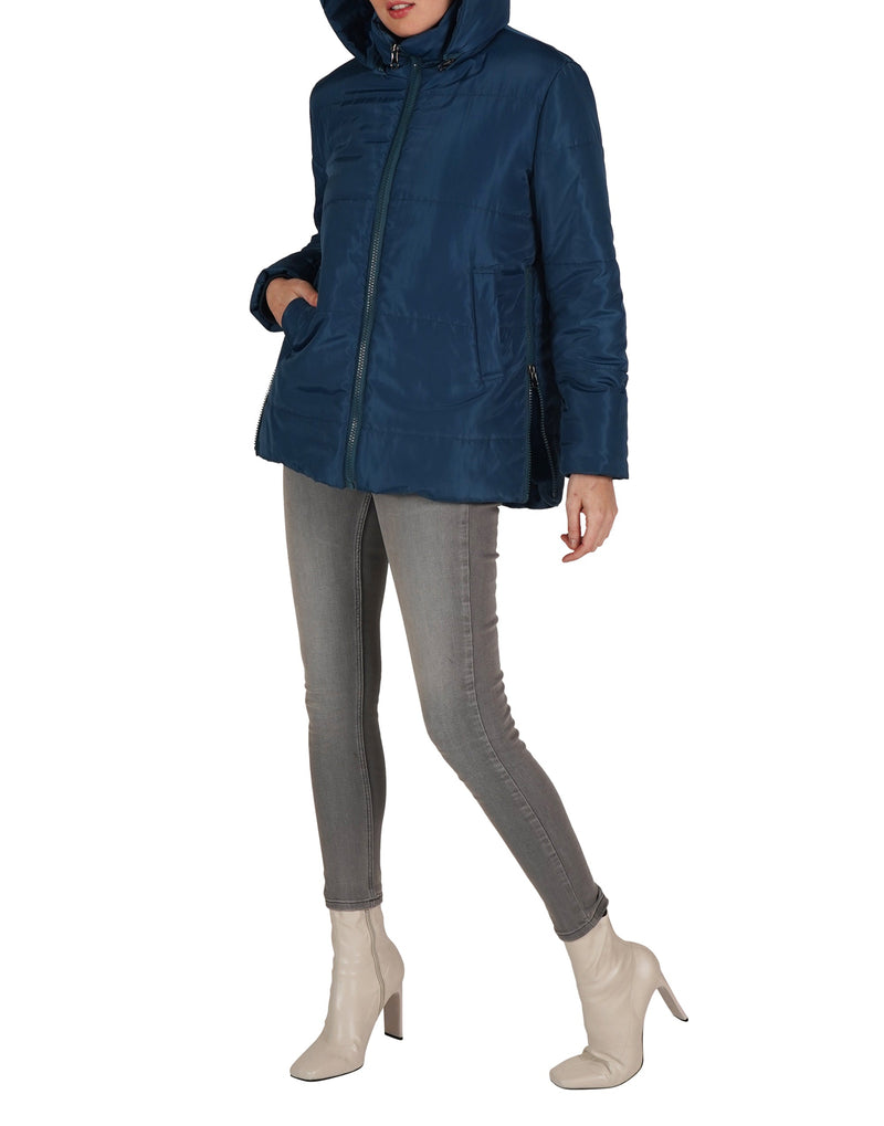 Faux Fur Lined Windbreaker