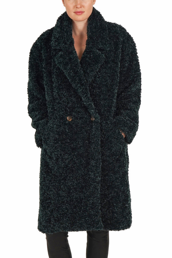 Love Token Women s Long Teddy Coat Love Token US